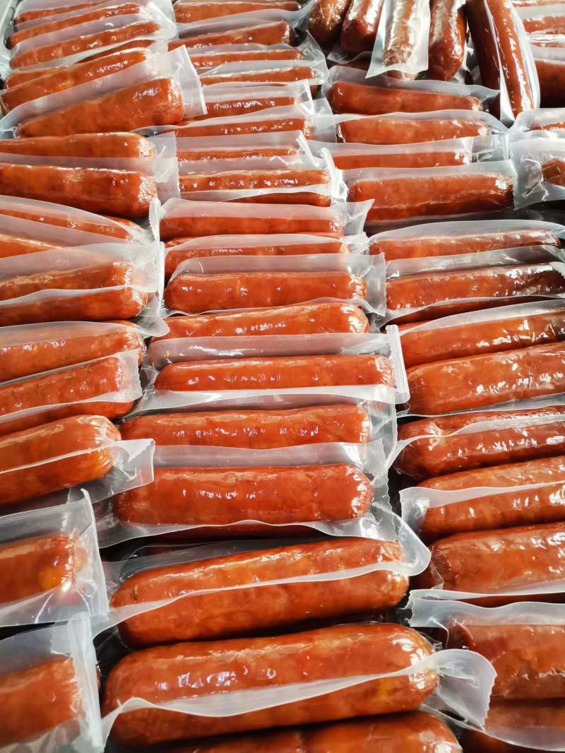 400g正宗青岛老火腿，纯手工果木熏烤大肉块真，源头厂家