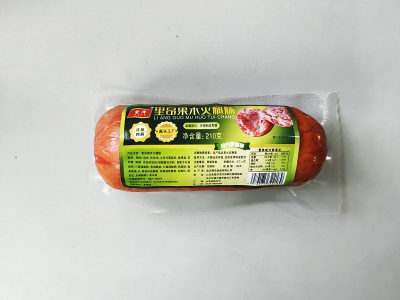 【里昂火腿】210克果木烟熏里昂火腿，香脆可口，质优价廉
