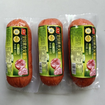 【里昂火腿】210克果木烟熏里昂火腿，香脆可口，质优价廉