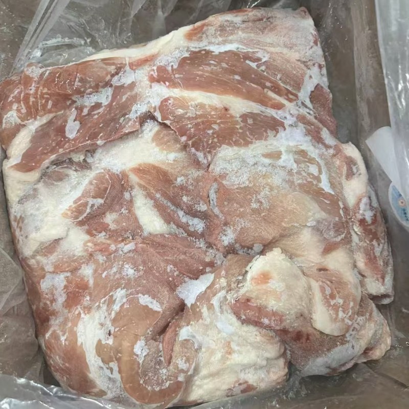 带皮前上肉规格2/3片日期23年3/5月份数量