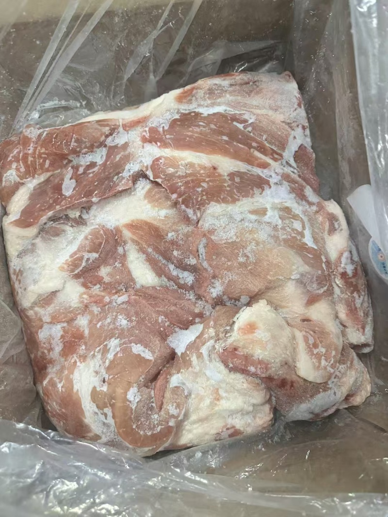 带皮前上肉规格2/3片日期23年3/5月份数量