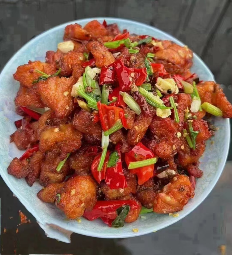 油黄鸡