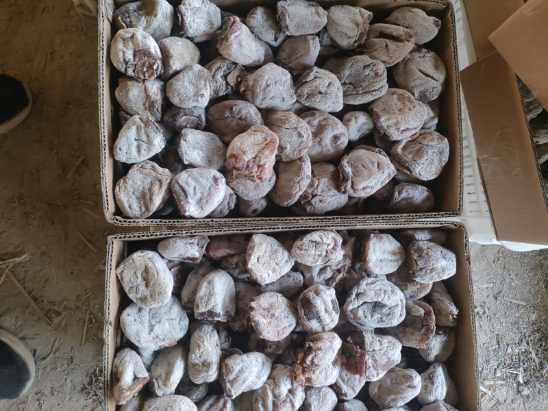 沂蒙老树牛心柿降霜柿饼