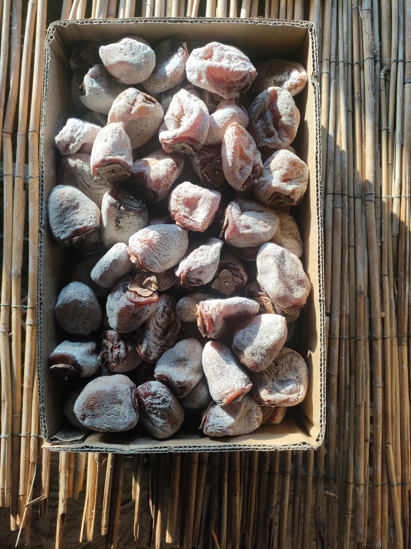 沂蒙老树牛心柿降霜柿饼