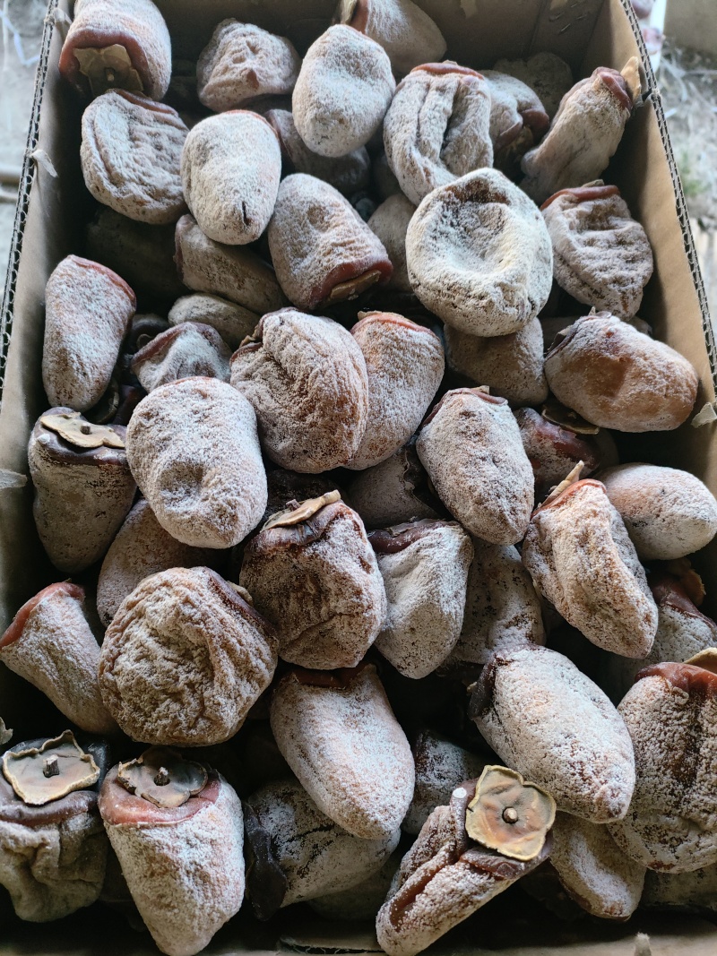 沂蒙老树牛心柿降霜柿饼