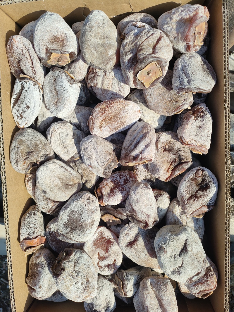 沂蒙老树牛心柿降霜柿饼
