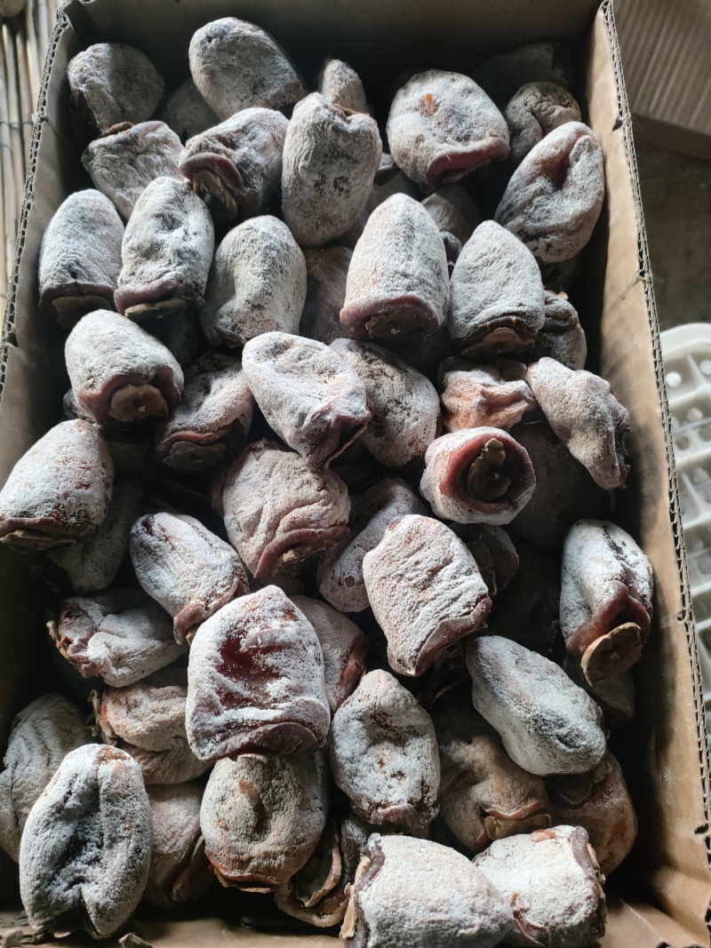 沂蒙老树牛心柿降霜柿饼