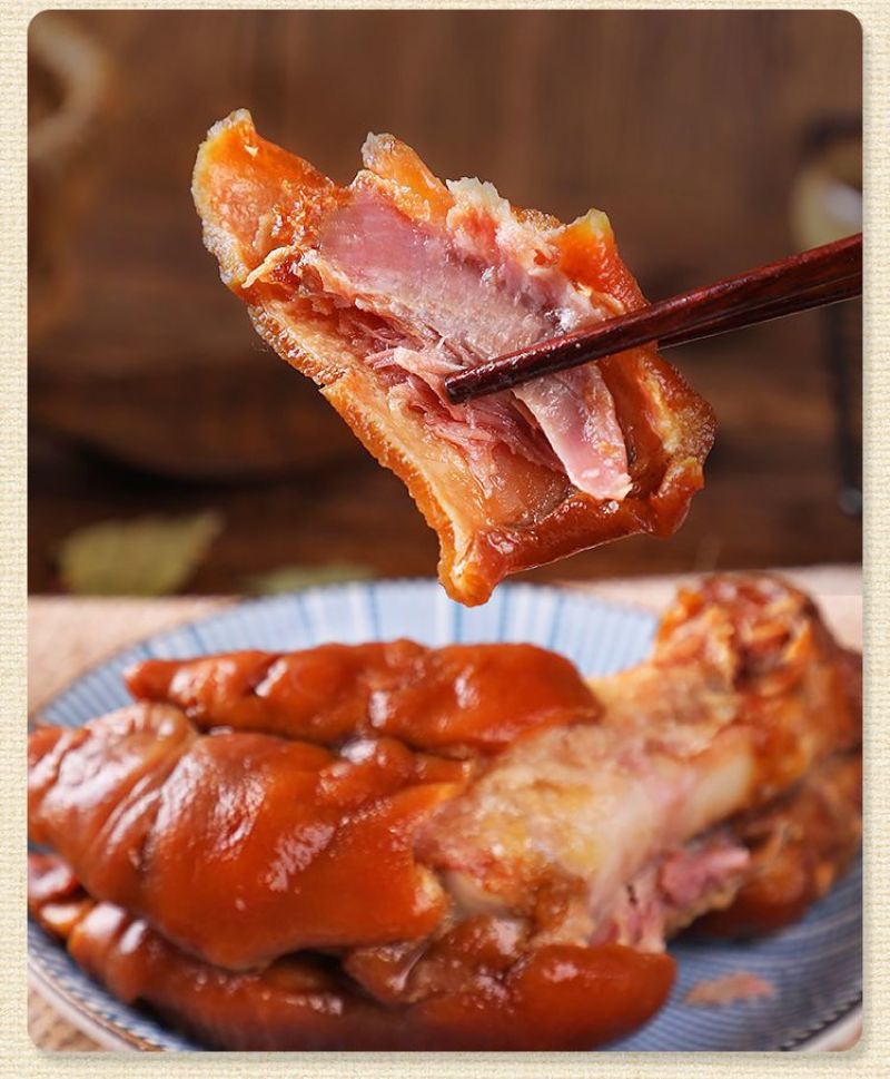 肥猪蹄，规格400克-450克-500克，电商**好味道