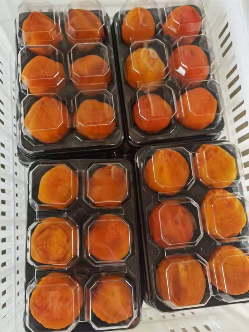 富平冰柿来了流心满满软糯香甜富平冰柿货源充足量大价优