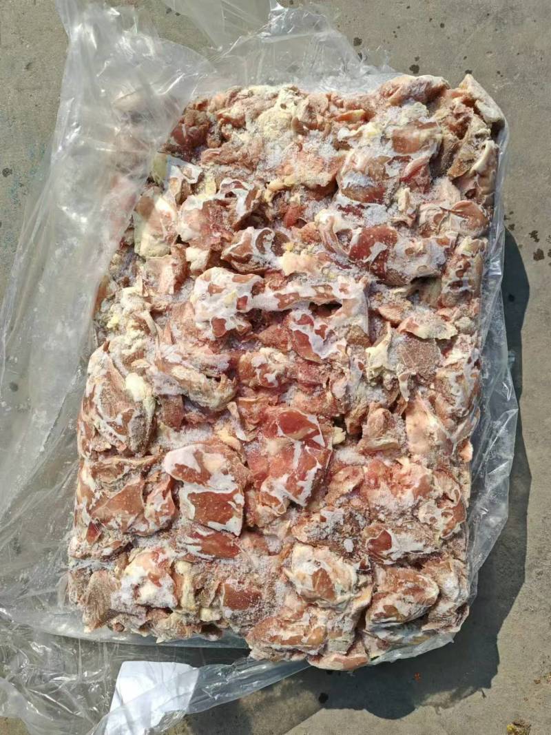 肥猪精碎肉，灌肠**