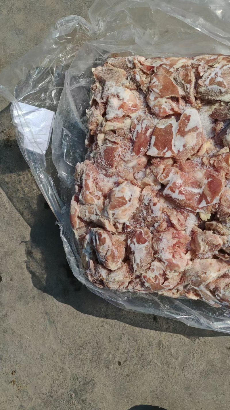 肥猪精碎肉，灌肠**