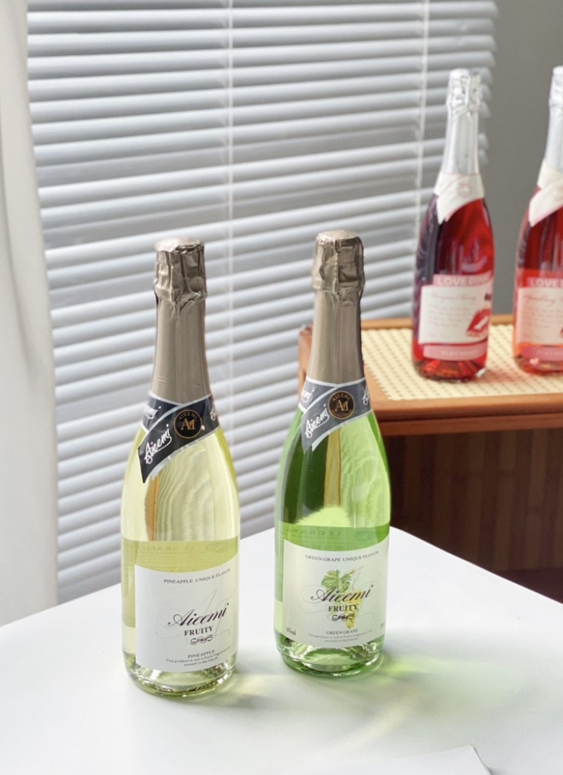 任选2瓶网红哎蜜起泡酒果酒香槟750ml气泡酒两瓶包邮