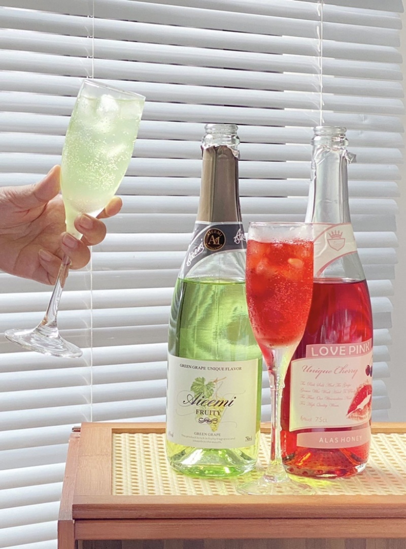任选2瓶网红哎蜜起泡酒果酒香槟750ml气泡酒两瓶包邮