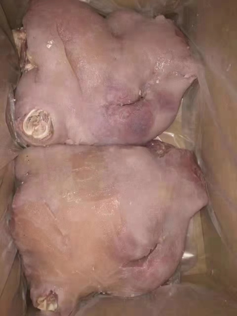 带皮牛头肉，纯手工退毛，刀削工艺，全面大量现货