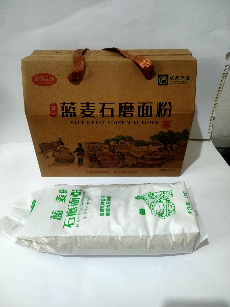 芳鑫农场蓝小麦挂面
