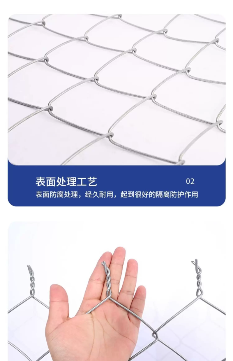 镀锌防锈铁丝网养殖围栏圈牛羊钢丝网果园户外隔离防护网编织