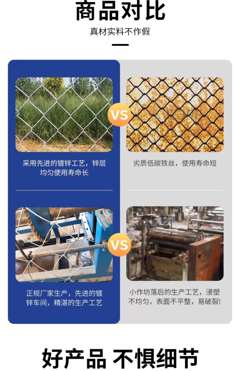 镀锌防锈铁丝网养殖围栏圈牛羊钢丝网果园户外隔离防护网编织