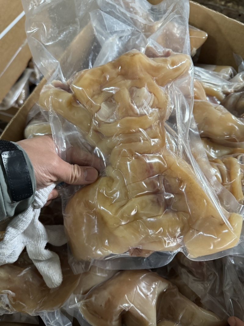 全熟牛蹄带火烧毛牛腿带筋全国冷藏运输牛蹄