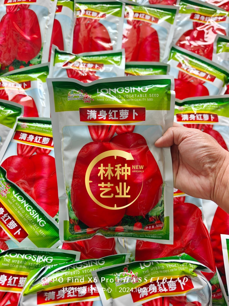 满身红萝卜种子四川龙盛细嫩脆爽耐热抗病农家夏秋播种