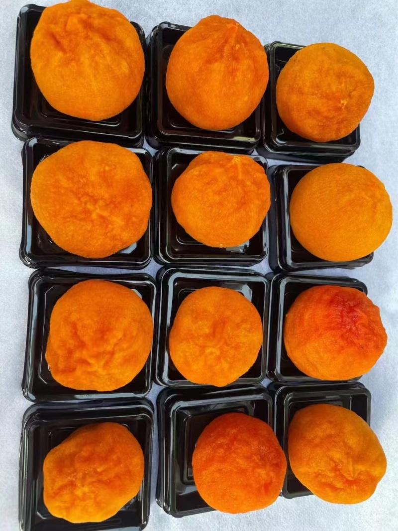 陕西半干柿饼冰柿富平冰柿冻柿子富平柿饼