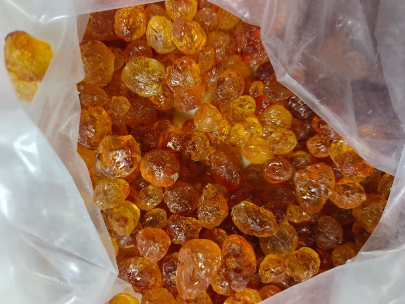桃胶纯人工精修无杂质