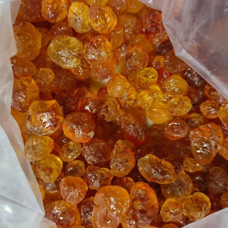 桃胶纯人工精修无杂质