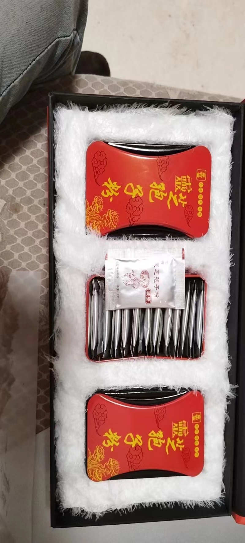赤灵芝破壁孢子粉，自产自销，送礼送健康佳品