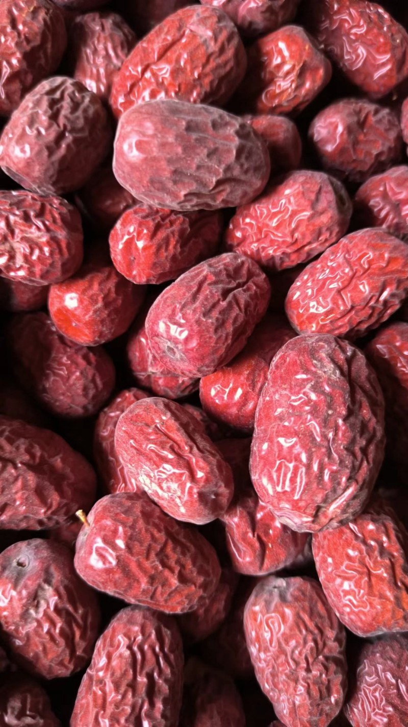 敦煌特产马牙枣特级红干枣核小肉厚细嫩甘甜煮粥泡水零食佳品