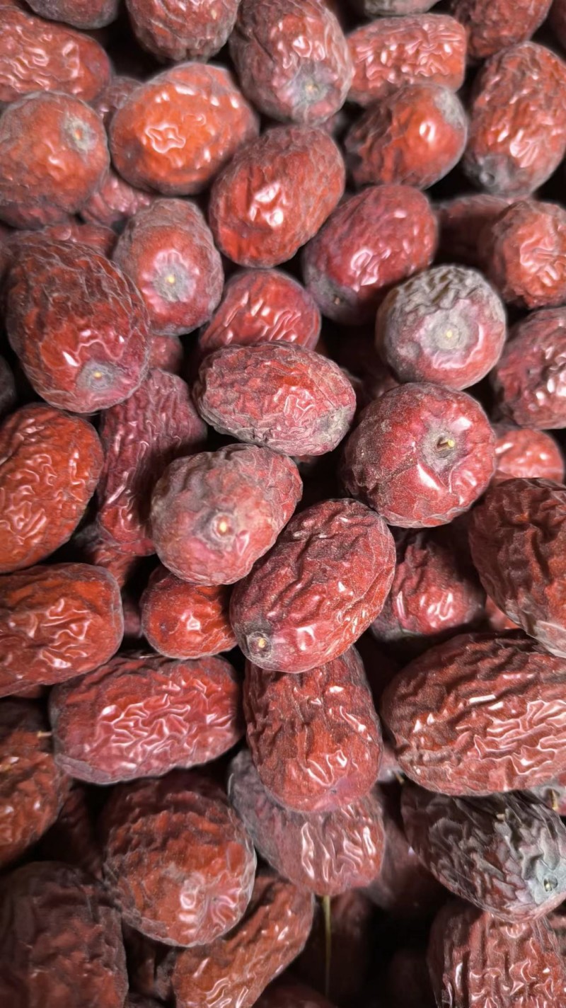 敦煌特产马牙枣特级红干枣核小肉厚细嫩甘甜煮粥泡水零食佳品