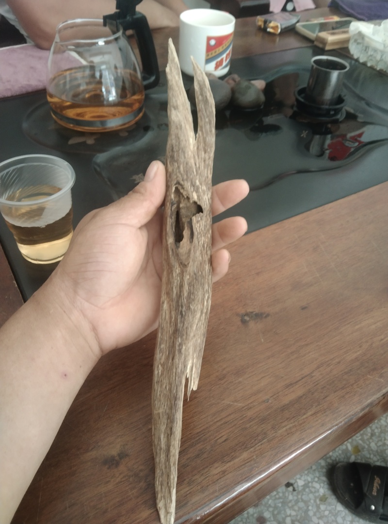 海南沉香，横财摆件。