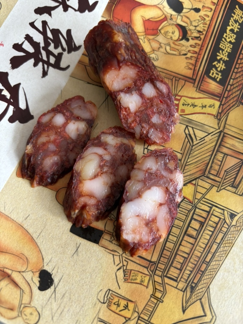 广式广味腊肠麻辣香肠风干腊肉腊味工厂定制展会餐馆食堂
