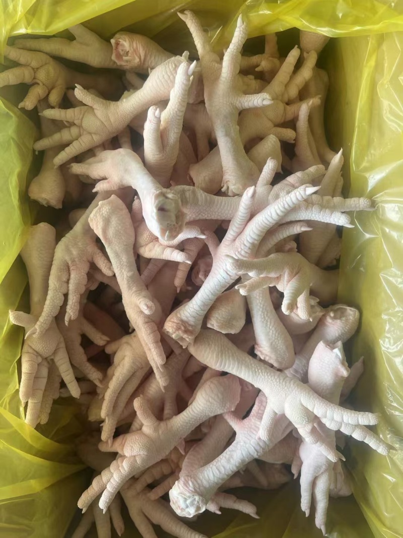 鸡爪子，厂家发货，规格齐全，资质都有冷链发货