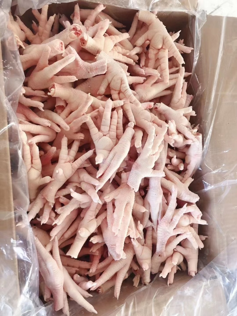 鸡爪子，厂家发货，规格齐全，资质都有冷链发货