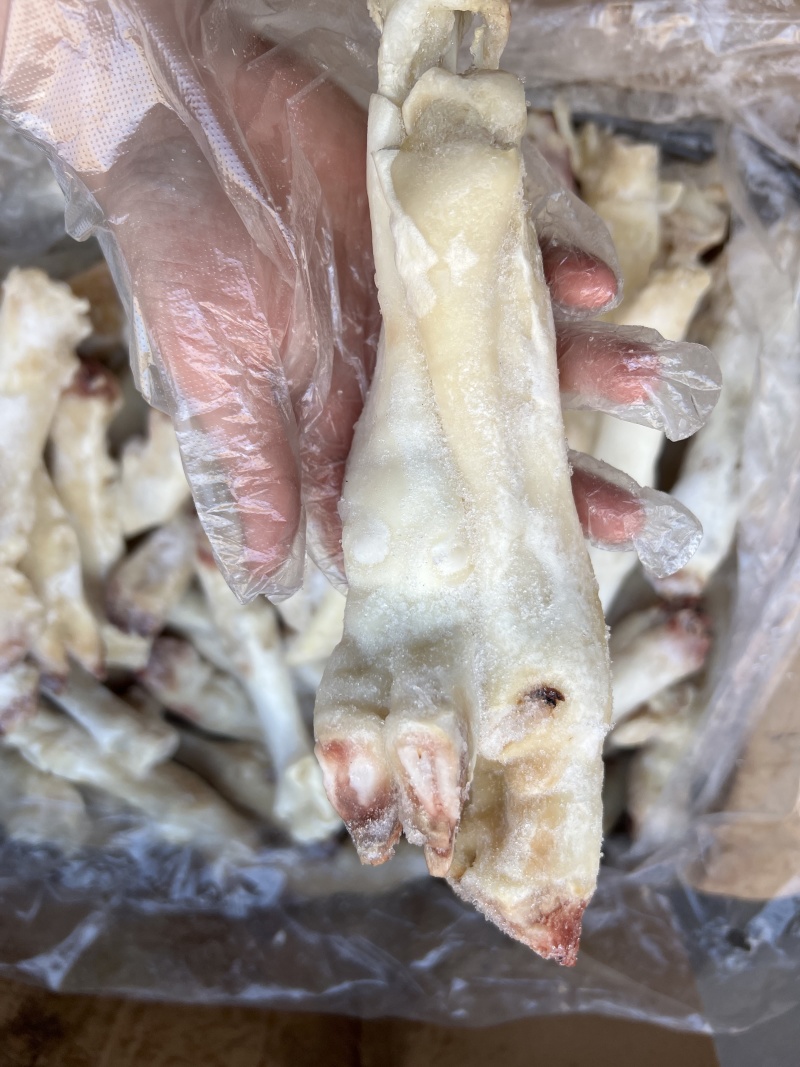产品名：羊蹄一斤称3个价厂家直销对接饭店单位欢迎联系合作