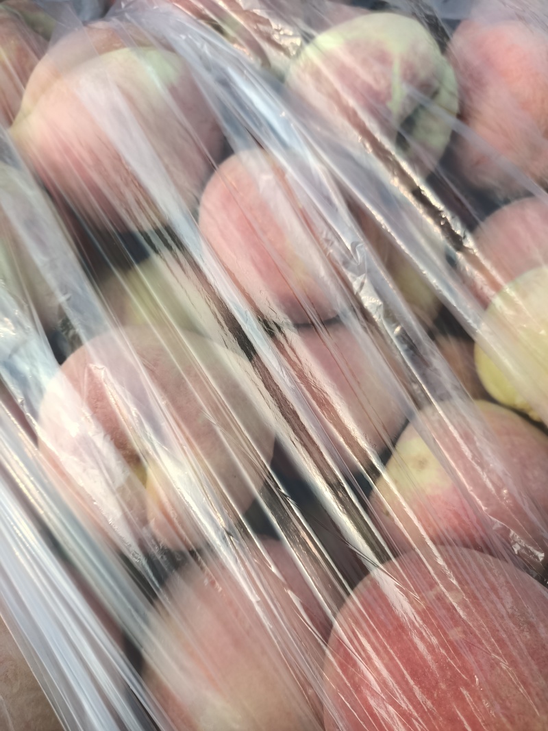 金秋红蜜桃子，映霜红桃子大量出库中