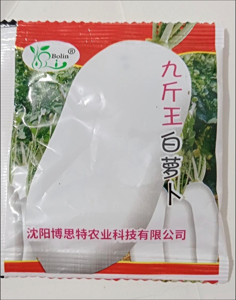 （包邮）九斤王种子白萝卜种籽蔬菜种子不空心春不老种子