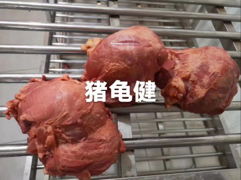 五香猪龟腱，半成品，肉质鲜嫩有嚼劲，颜色鲜亮，适合餐饮