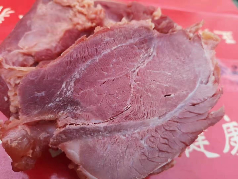 五香猪龟腱，半成品，肉质鲜嫩有嚼劲，颜色鲜亮，适合餐饮