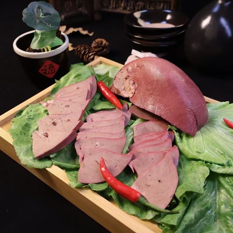 五香猪肝，全熟，开袋即食，精修去油适合餐饮凉拌，卤肉店等