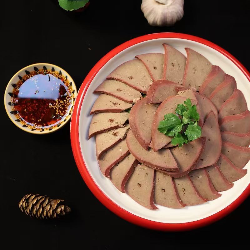 五香猪肝，全熟，开袋即食，精修去油适合餐饮凉拌，卤肉店等