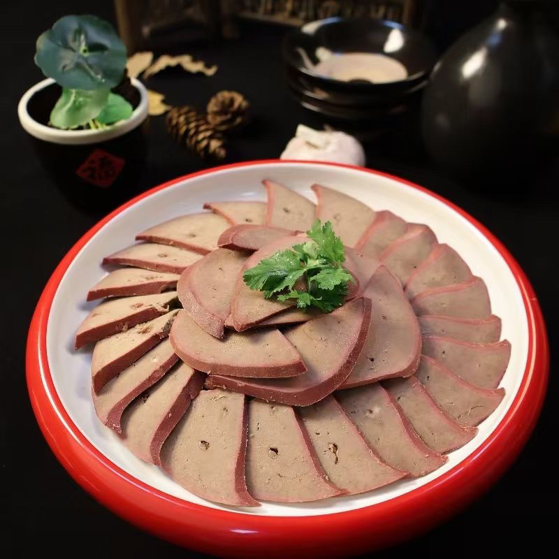 五香猪肝，全熟，开袋即食，精修去油适合餐饮凉拌，卤肉店等