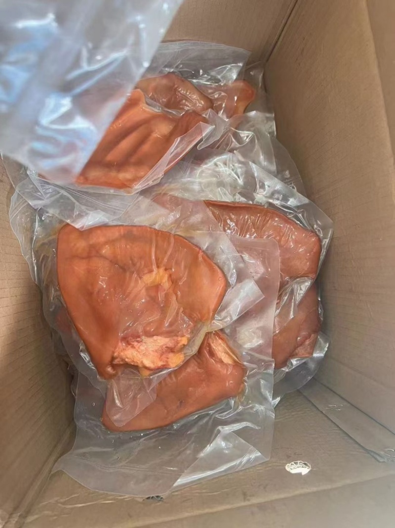 五香猪耳朵，全熟成品，开袋即食，适合餐饮卤肉店包桌流动席