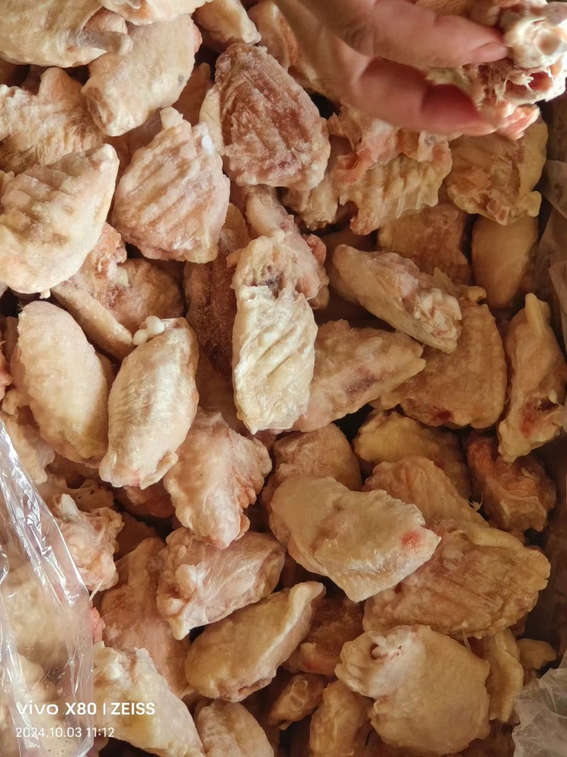 B翅中翅根二级翅中山东鸡副产品食堂自助餐便宜出售社团购