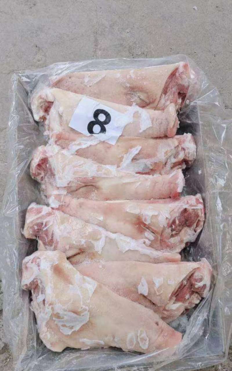 半猪头无耳厂家直销对接饭店单位欢迎联系合作