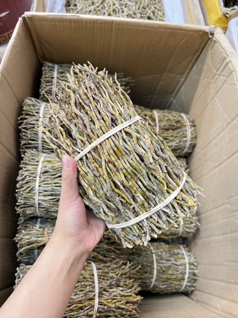 铁皮石斛捆条，全化渣胶质浓郁，价格不贵现货100公斤