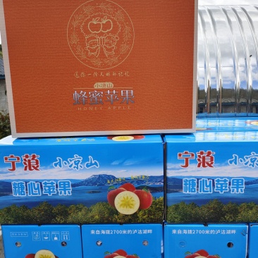 丽江宁蒗泸沽湖糖心丑苹果
