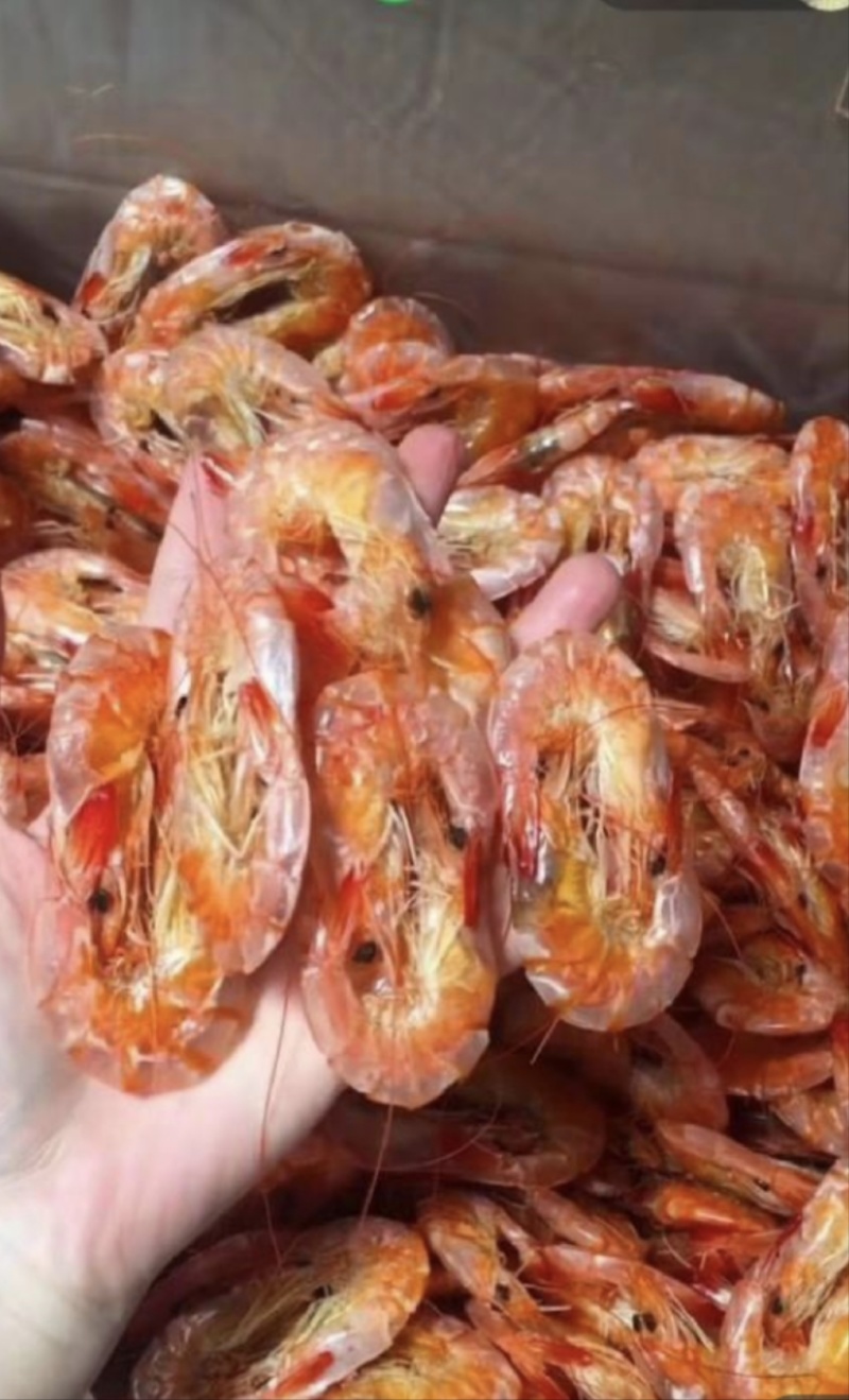 海水烘培对虾
