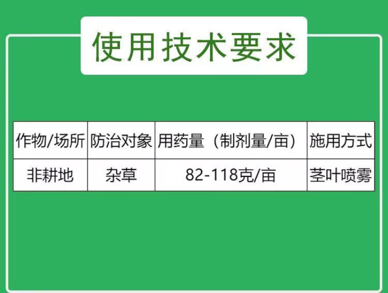 丰化农欢2甲·草甘膦除草剂烂根可溶粉剂