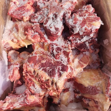 【牛手把肉】当地草原黄牛的大骨！鲜干速冻！适合煲汤或手抓
