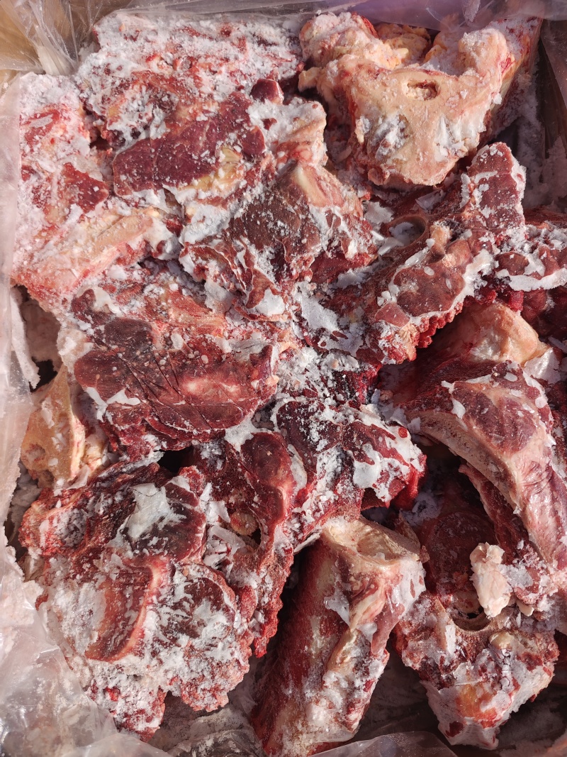【牛手把肉】当地草原黄牛的大骨！鲜干速冻！适合煲汤或手抓
